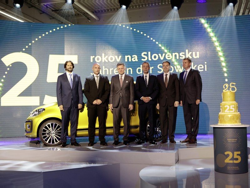 Volkswagen Slovakia slaví 25 let